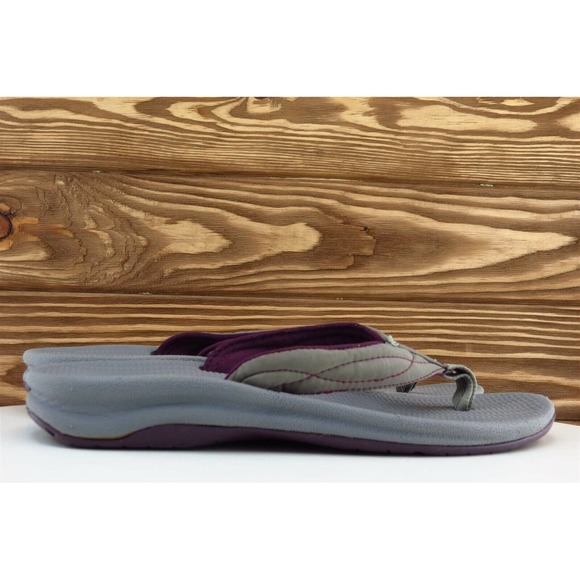 Eddie Bauer Size 8 M Gray Flip Flop Synthetic Men Shoes - Picture 4 of 7